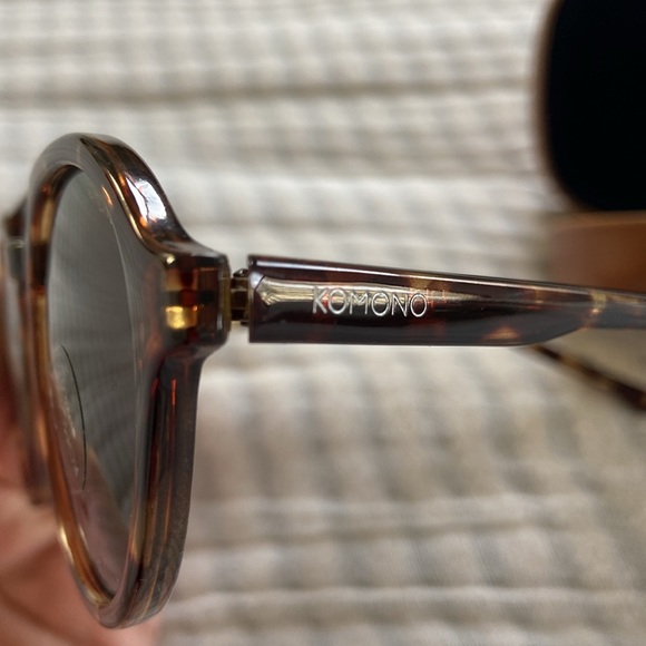 KOMONO VIVIEN METAL TORTOISE SILVER. NWOT - Picture 5 of 5